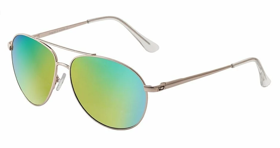 Dirty Dog Vango Polarised Sunglasses - Gold/Emerald 1 Dirty Dog Vango Polarised Sunglasses - Gold/Emerald