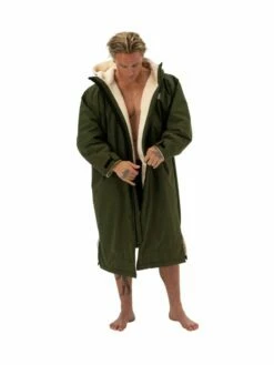 Beachbum Brobe Changing Robe - Olive Green -UK Surfing Equipment Sales Store 54 720x 650d9e9b09e06