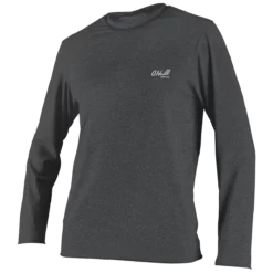 O'Neill Blueprint Mens Long Sleeve Sun Shirt - Smoke