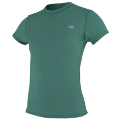 O'Neill Blueprint Womens Short Sleeve Sun Shirt - Ivy