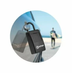Surflogic Key Safe Led Light Lock - Black -UK Surfing Equipment Sales Store 59121 4