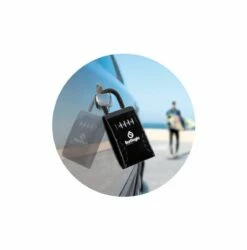 Surflogic Pro Key Safe Lock - Black -UK Surfing Equipment Sales Store 59125 04