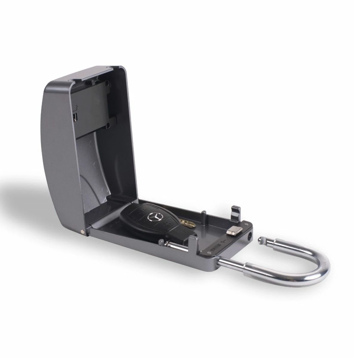 Surflogic Maxi Key Safe Lock - Silver 2 Surflogic Maxi Key Safe Lock - Silver - Image 2