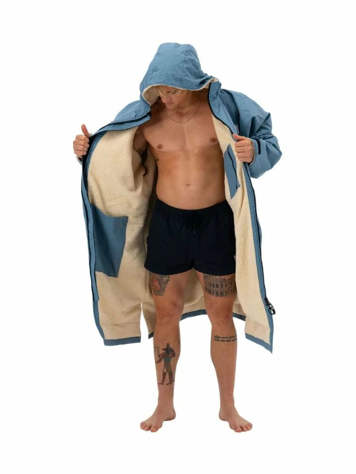 Beachbum Brobe Changing Robe - Sea Blue 2 Beachbum Brobe Changing Robe - Sea Blue - Image 2