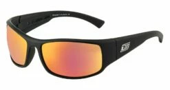 Dirty Dog Muzzle Polarised Sunglasses - Black/Red