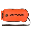Orca Safety Buoy With Hydration Bladder Pocket - Orange