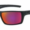 Dirty Dog Primp Polarised Sunglasses - Satin Black/Red Fusion