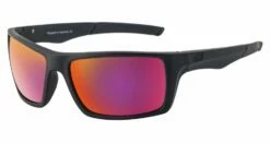 Dirty Dog Primp Polarised Sunglasses - Satin Black/Red Fusion