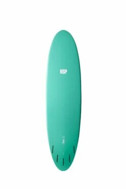 NSP Elements 7ft 6 Surfboard Package - Green -UK Surfing Equipment Sales Store 7 2x21 1 2 elements funboard green bottom
