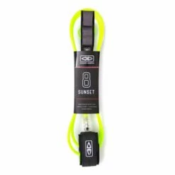 Ocean & Earth 8ft Sunset Surfboard Leash - Lime