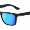 Dirty Dog Ranger Polarised Sunglasses - Satin Black/Ice Blue Mirror