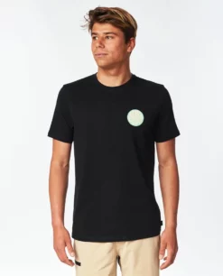Rip Curl Mens Arty Tee - Black