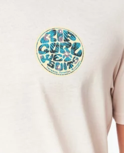 Rip Curl Mens Arty Tee - Dusty Rose -UK Surfing Equipment Sales Store 89438 cteve5 0577 6
