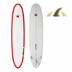 Australian Board Co Pulse 9ft Epoxy Longboard Surfboard - Red