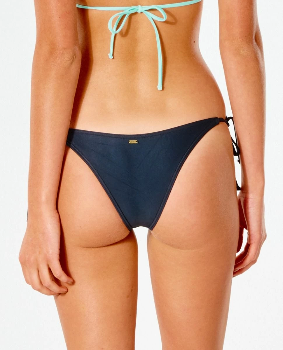Rip Curl Classic Surf Tie Side Bikini Bottoms - Black 2 Rip Curl Classic Surf Tie Side Bikini Bottoms - Black - Image 2