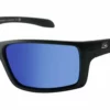 Dirty Dog Knuckle Polarised Sunglasses - Black/Blue Mirror