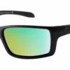 Dirty Dog Knuckle Polarised Sunglasses - Black/Green Mirror