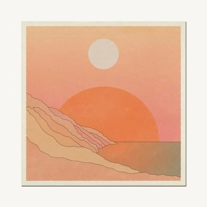 Cai & Jo 'Nostalgia Print' - 12" X 12" 1 Cai & Jo 'Nostalgia Print' - 12" X 12"