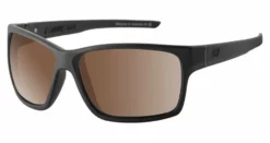 Dirty Dog Cosmic Polarised Sunglasses - Black/Brown