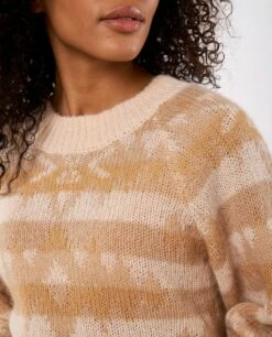 Rip Curl Zuma Aztec Womens Sweater - Light Peach -UK Surfing Equipment Sales Store 96228 00cwkn 9724 6