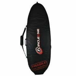 Circle One Double Surfboard Travel Bag - Red