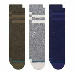 Stance The Joven 3 Pack Socks - Grey
