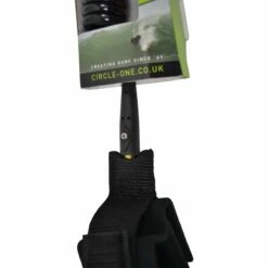 Circle One Coiled Bodyboard 1m Wrist Leash - Black -UK Surfing Equipment Sales Store al14