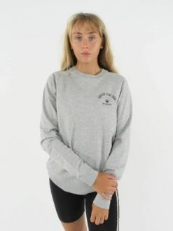 Sorted Surf Shop Arc Sweater - Grey -UK Surfing Equipment Sales Store arc sweater grey1