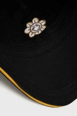 Vans Smiling Flower High Standard 1966 Cap - Black 7 Vans Smiling Flower High Standard 1966 Cap - Black -UK Surfing Equipment Sales Store aw23 cau067 99x f4