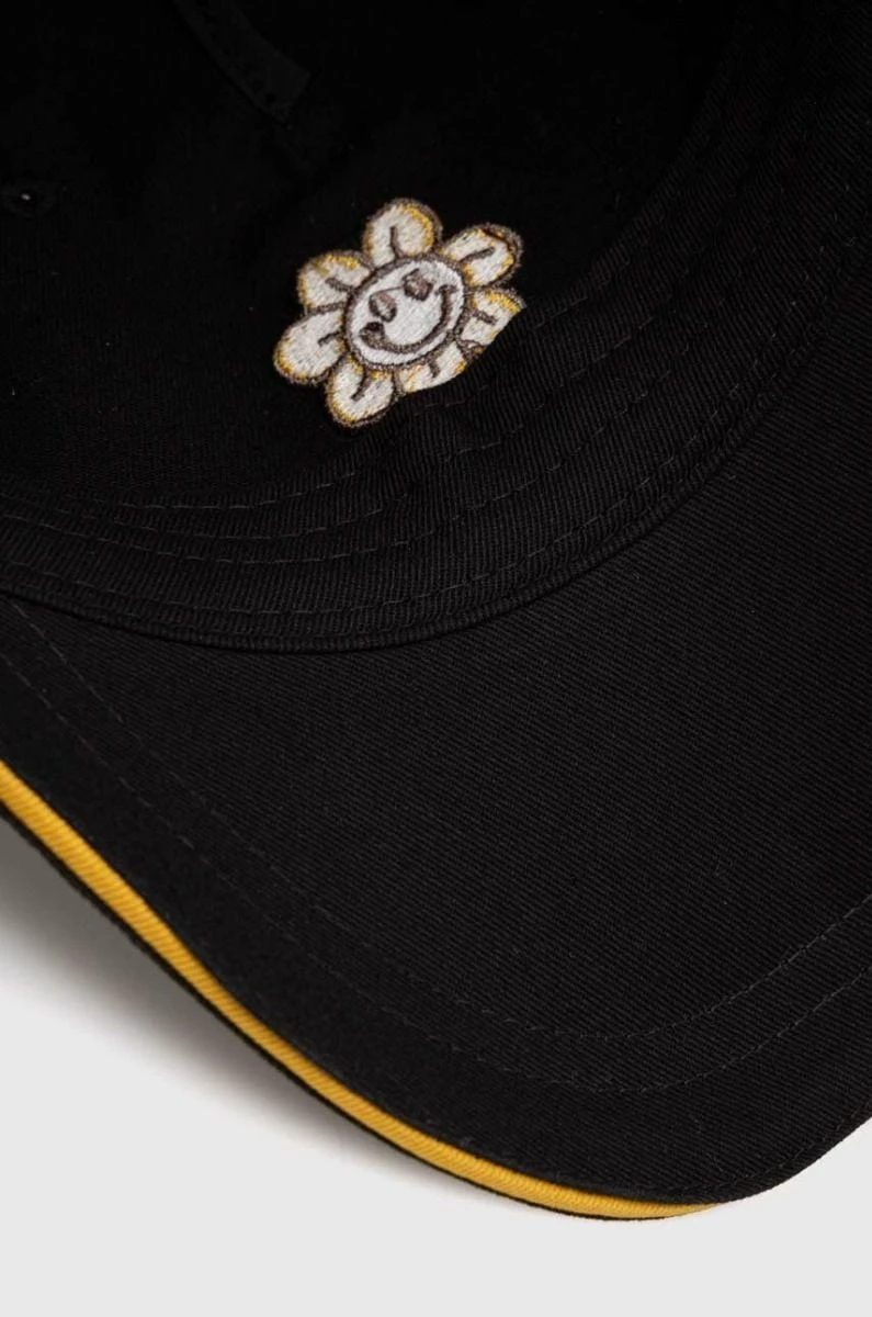 Vans Smiling Flower High Standard 1966 Cap - Black 4 Vans Smiling Flower High Standard 1966 Cap - Black - Image 4