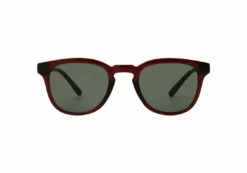A.Kjaerbede Bate Unisex Sunglasses - Brown Transparent