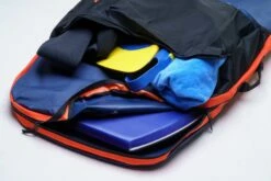 Bulldog Bodyboard Bag - Navy -UK Surfing Equipment Sales Store bdbbb navy orange black details