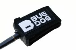 Bulldog 6ft 0 Ankle Surf Leash - Black/White -UK Surfing Equipment Sales Store bdlan black white anklestrap