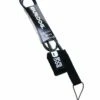 Bulldog 8ft 0 Ankle Surf Leash - Black/White