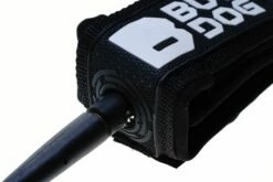 Bulldog 6ft 0 Ankle Surf Leash - Black/White -UK Surfing Equipment Sales Store bdlan black white swivel