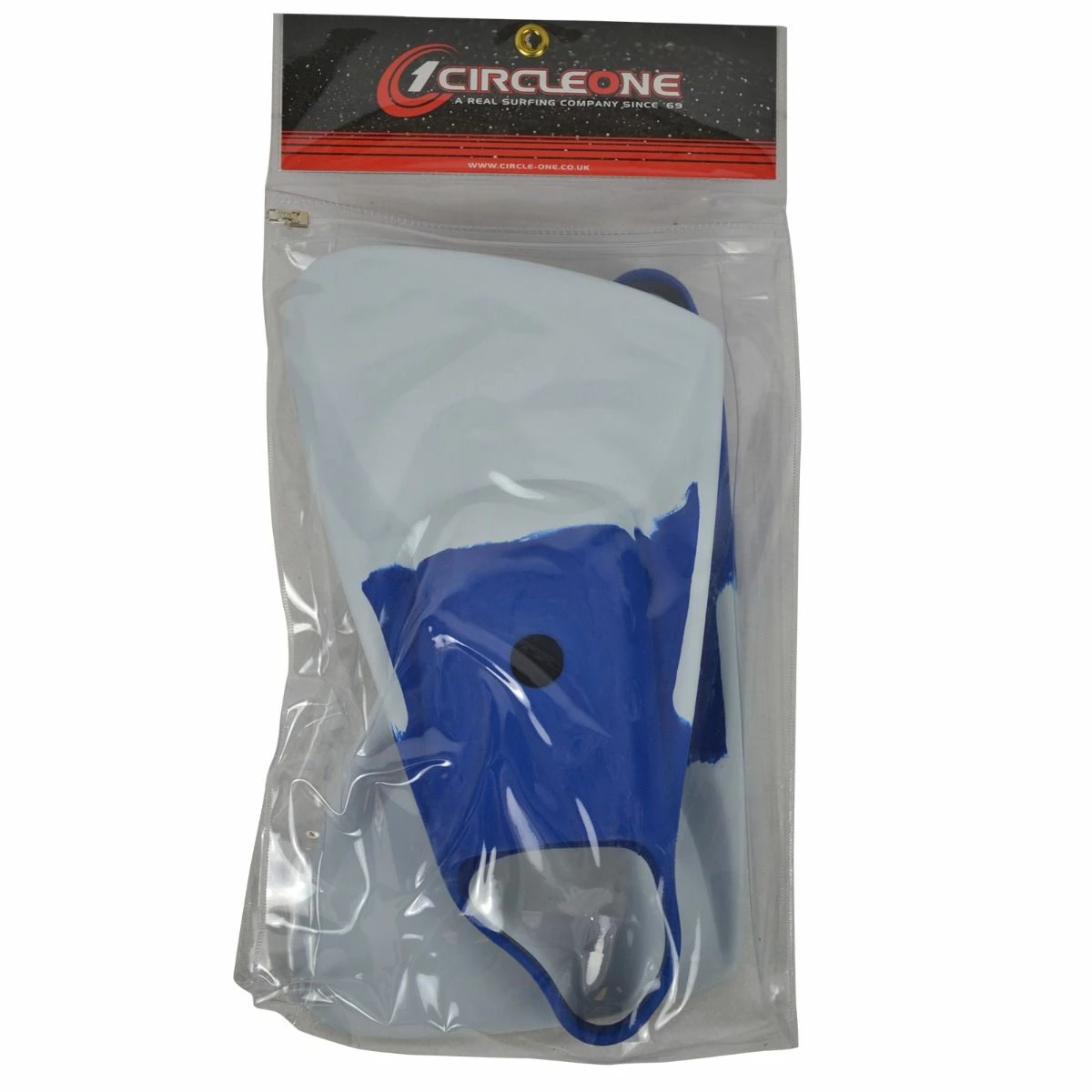 Circle One Bodyboard Swim Fins (Asymmetrical) - Blue 4 Circle One Bodyboard Swim Fins (Asymmetrical) - Blue - Image 4