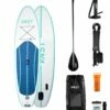 Vast 8'6" Astro Junior Allround ISUP Package - White/Aqua