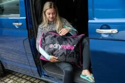 Dryrobe Cushion Cover - Black Camo/Pink -UK Surfing Equipment Sales Store camo black pink cushion 027 2024x2024