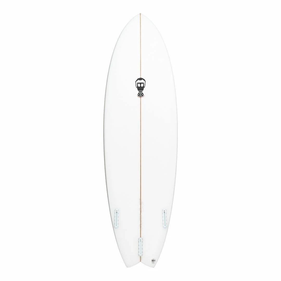 Mark Phipps Caviar Surfboard - White 2 Mark Phipps Caviar Surfboard - White - Image 2