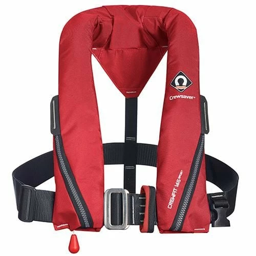 Crewsaver Crewfit 165N Sport Manual Harness Life Jacket - Red 1 Crewsaver Crewfit 165N Sport Manual Harness Life Jacket - Red