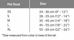 Crewsaver Petfloat Dog Life Jacket - Black/Red 9 Crewsaver Petfloat Dog Life Jacket - Black/Red -UK Surfing Equipment Sales Store crewsaver pet float size chart