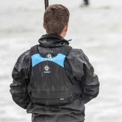 Crewsaver Race Top - Black -UK Surfing Equipment Sales Store crewsaver racetop lifestyle 4