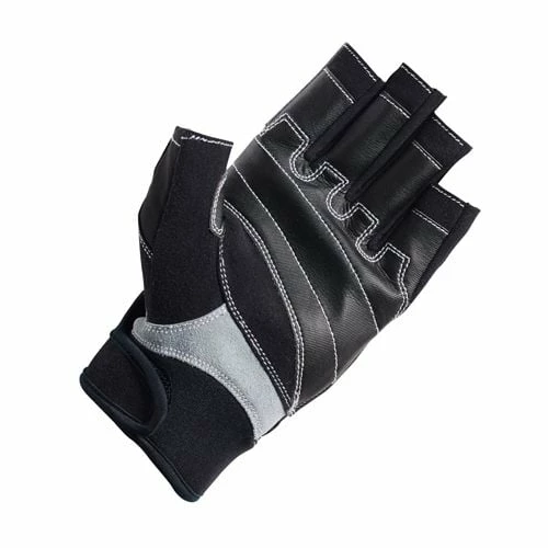 Crewsaver Short Finger Junior Unisex Glove - Black 2 Crewsaver Short Finger Junior Unisex Glove - Black - Image 2