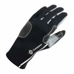 Crewsaver Tri-Season Unisex Junior Sailing Gloves - Black
