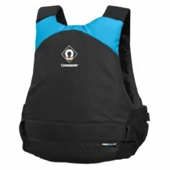 Crewsaver Pro 50N Side Zip Life Jacket - Black/Blue 10 Crewsaver Pro 50N Side Zip Life Jacket - Black/Blue -UK Surfing Equipment Sales Store crewsaverpro50nsz back blackdiva