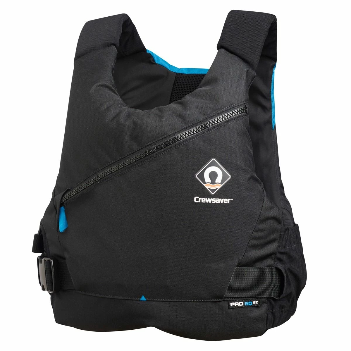 Crewsaver Pro 50N Side Zip Life Jacket - Black/Blue 1 Crewsaver Pro 50N Side Zip Life Jacket - Black/Blue