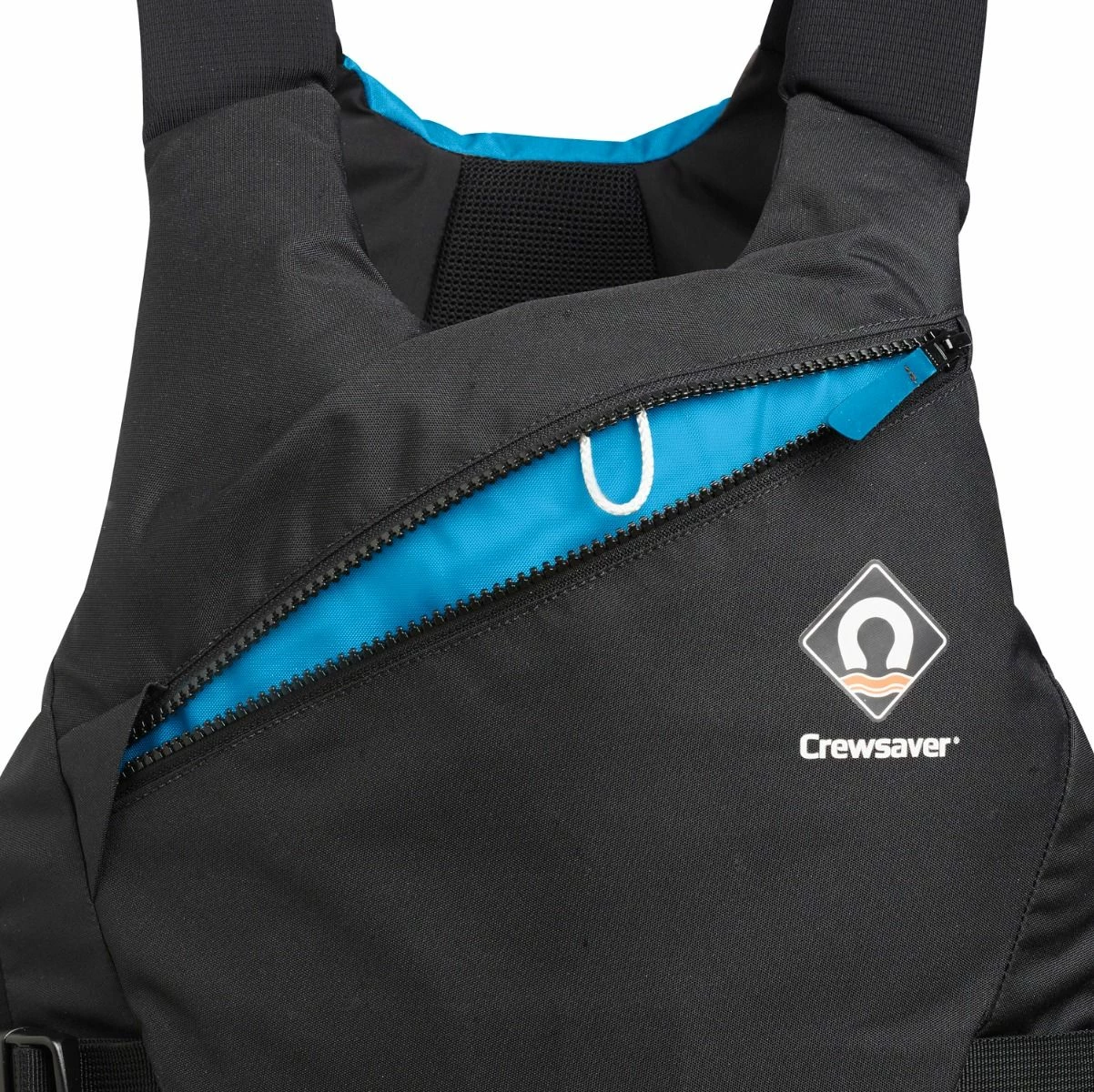 Crewsaver Pro 50N Side Zip Life Jacket - Black/Blue 2 Crewsaver Pro 50N Side Zip Life Jacket - Black/Blue - Image 2