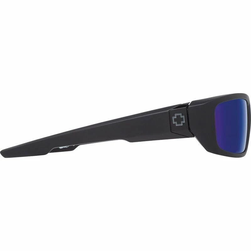 Spy Optic Dirty Mo Sunglasses - Matte Black/Blue 3 Spy Optic Dirty Mo Sunglasses - Matte Black/Blue - Image 3