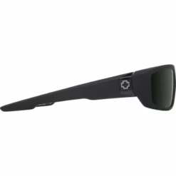 Spy Optic Dirty Mo Sunglasses - Matte Black -UK Surfing Equipment Sales Store dirty mo black soft matte hd plus grey green 03