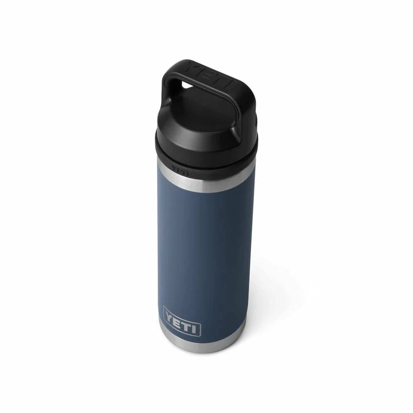 Yeti Rambler 18oz Bottle With Chug Cap - Navy 3 Yeti Rambler 18oz Bottle With Chug Cap - Navy - Image 3